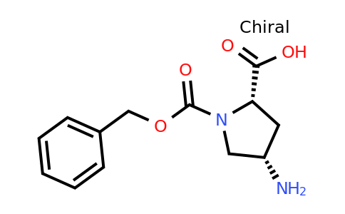 281666-43-1 | (2S,4S)-4-Amino-1-((benzyloxy)carbonyl)pyrrolidine-2-carboxylic acid