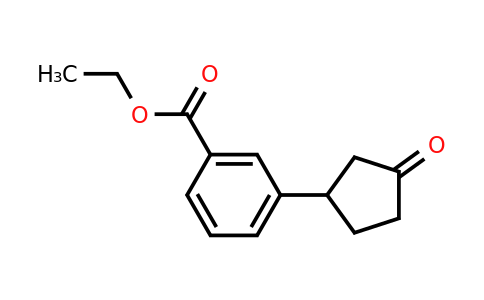 284022-82-8 | 3-(3-oxociclopentil)benzoato de etilo