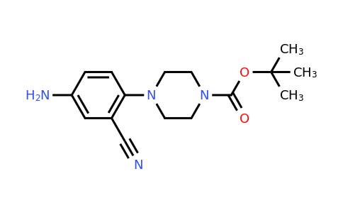 288251-85-4 | tert-Butyl 4-(4-amino-2-cyanophenyl)piperazine-1-carboxylate