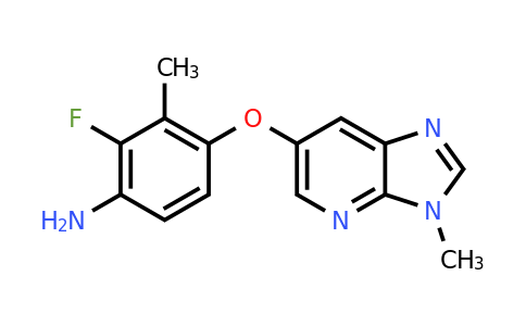 2887613-03-6 | 2-Fluoro-3-methyl-4-((3-methyl-3H-imidazo[4,5-b]pyridin-6-yl)oxy)aniline