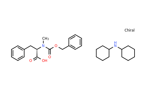 2899-08-3 | (S)-2-(((benciloxi)carbonil)(metil)amino)-3-fenilpropanoato de diciclohexilamina