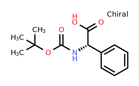 2900-27-8 | (2S)-2-[(2-methylpropan-2-yl)oxycarbonylamino]-2-phenylacetic acid