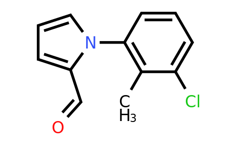 299165-40-5 | 1-(3-Chloro-2-methylphenyl)-1H-pyrrole-2-carbaldehyde