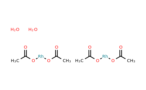 29998-99-0 | Rhodium, tetrakis[m-(acetato-kO:kO')]diaquadi-, (Rh-Rh)