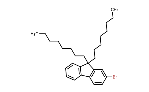302554-80-9 | 2-Bromo-9,9-dioctyl-9H-fluorene