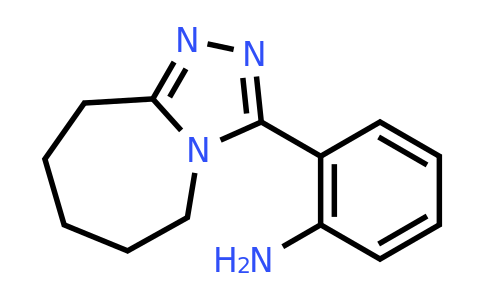 303019-48-9 | 2-{5H,6H,7H,8H,9H-[1,2,4]triazolo[4,3-a]azepin-3-yl}aniline