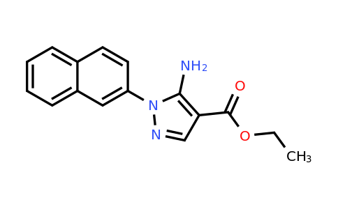 304683-30-5 | Ethyl 5-amino-1-(naphthalen-2-yl)-1H-pyrazole-4-carboxylate