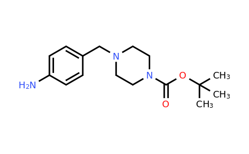 304897-49-2 | tert-butyl 4-[(4-aminophenyl)methyl]piperazine-1-carboxylate