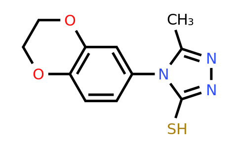 306936-85-6 | 4-(2,3-Dihydro-1,4-benzodioxin-6-yl)-5-methyl-4H-1,2,4-triazole-3-thiol