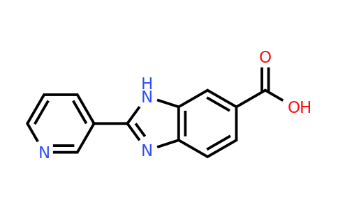 312496-16-5 | 2-Pyridin-3-yl-3H-benzoimidazole-5-carboxylic acid