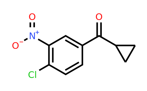31545-26-3 | (4-Chloro-3-nitrophenyl)(cyclopropyl)methanone
