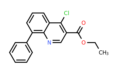 31602-10-5 | Ethyl 4-chloro-8-phenylquinoline-3-carboxylate