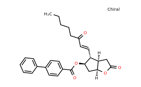 31753-00-1 | (3aR,4R,5R,6aS)-2-Oxo-4-((E)-3-oxooct-1-en-1-yl)hexahydro-2H-cyclopenta[b]furan-5-yl [1,1'-biphenyl]-4-carboxylate