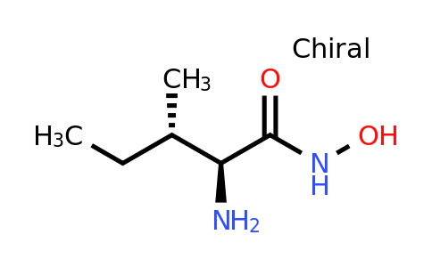 31982-77-1 | (2S,3S)-2-Amino-N-hydroxy-3-methylpentanamide