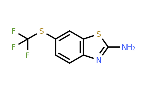 326-45-4 | 6-(trifluoromethylsulfanyl)-1,3-benzothiazol-2-amine