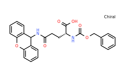 327981-02-2 | (R)-5-((9H-Xanthen-9-yl)amino)-2-(((benzyloxy)carbonyl)amino)-5-oxopentanoic acid