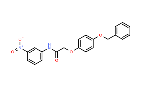 331869-95-5 | 2-(4-(Benzyloxy)phenoxy)-N-(3-nitrophenyl)acetamide
