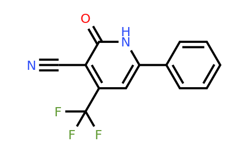 3335-44-2 | 2-Oxo-6-phenyl-4-(trifluoromethyl)-1,2-dihydropyridine-3-carbonitrile
