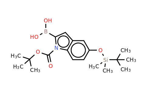 335649-61-1 | 1-BOC-5-TBDMSO-indole-2-boronic acid