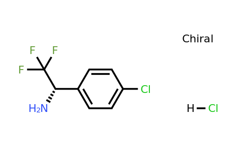 336105-42-1 | (S)-1-(4-Chlorophenyl)-2,2,2-trifluoroethanamine hydrochloride