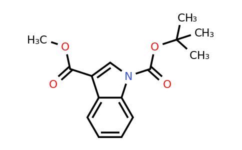338760-26-2 | 1-tert-Butyl 3-methyl 1H-indole-1,3-dicarboxylate
