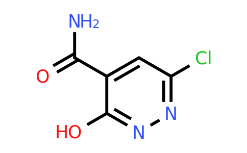 34121-93-2 | 6-Chloro-3-hydroxypyridazine-4-carboxamide