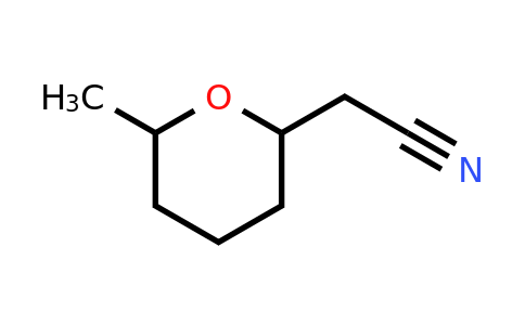 343868-07-5 | 2-(6-Methyloxan-2-yl)acetonitrile