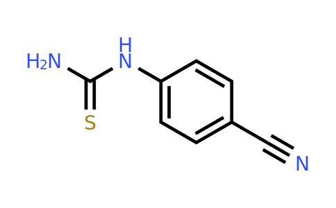 3460-55-7 | 1-(4-Cyanophenyl)thiourea