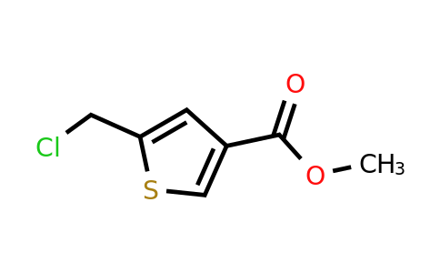 34767-77-6 | Methyl 5-(chloromethyl)thiophene-3-carboxylate