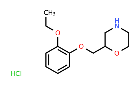 35604-67-2 | 2-((2-Ethoxyphenoxy)methyl)morpholine hydrochloride