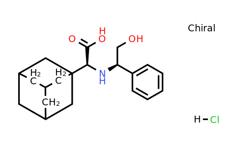 361441-96-5 | (S)-2-(Adamantan-1-yl)-2-(((R)-2-hydroxy-1-phenylethyl)amino)acetic acid hydrochloride