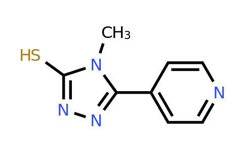 3652-32-2 | 4-Methyl-5-(pyridin-4-yl)-4H-1,2,4-triazole-3-thiol