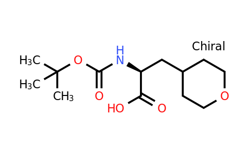 368866-33-5 | (2S)-2-[(2-Methylpropan-2-yl)oxycarbonylamino]-3-(oxan-4-yl)propanoic acid