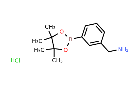 380430-65-9 | (3-(4,4,5,5-Tetramethyl-1,3,2-dioxaborolan-2-yl)phenyl)methanamine hydrochloride
