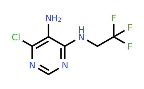 380605-42-5 | 6-Chloro-N4-(2,2,2-trifluoroethyl)pyrimidine-4,5-diamine