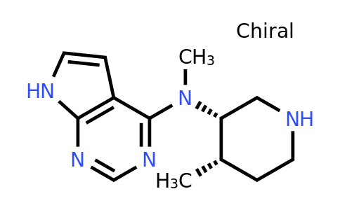 384336-73-6 | N-Methyl-N-[(3S,4S)-4-methyl-3-piperidyl]-7H-pyrrolo[2,3-d]pyrimidin-4-amine