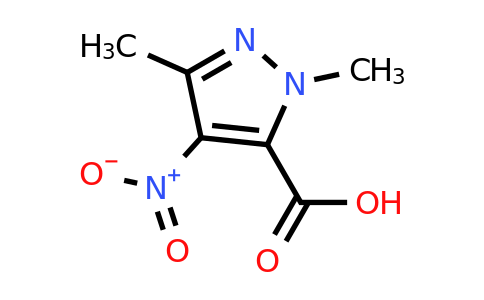 3920-37-4 | 1,3-Dimethyl-4-nitro-1h-pyrazole-5-carboxylic acid