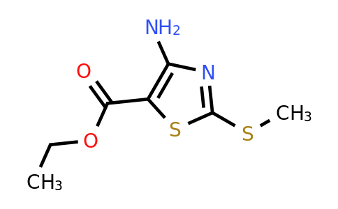 39736-29-3 | ETHYL 4-AMINO-2-(METHYLTHIO)-1,3-THIAZOLE-5-CARBOXYLATE
