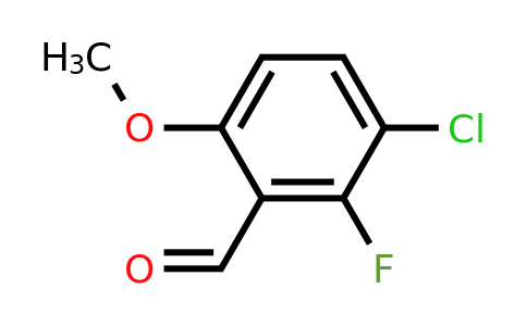 398456-81-0 | 3-Chloro-2-fluoro-6-methoxybenzaldehyde
