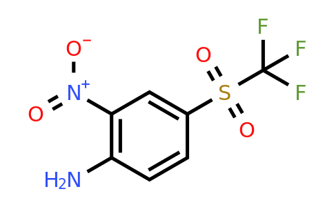 400-23-7 | 2-Nitro-4-(trifluoromethylsulfonyl)aniline