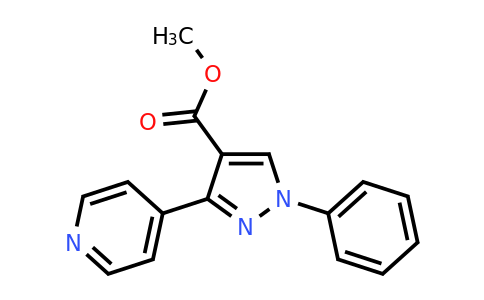 400074-76-2 | Methyl 1-phenyl-3-(pyridin-4-yl)-1H-pyrazole-4-carboxylate