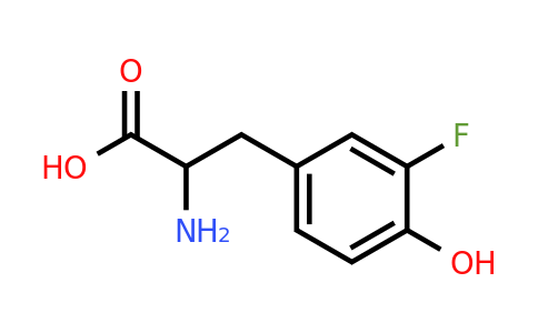 403-90-7 | 2-Amino-3-(3-fluoro-4-hydroxyphenyl)propanoic acid