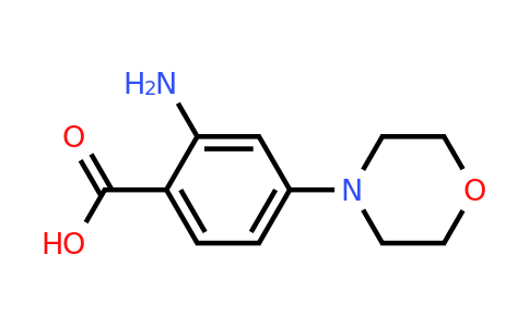 404010-74-8 | 2-Amino-4-morpholinobenzoic acid