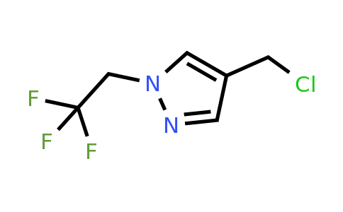 405103-71-1 | 4-(Chloromethyl)-1-(2,2,2-trifluoroethyl)-1h-pyrazole