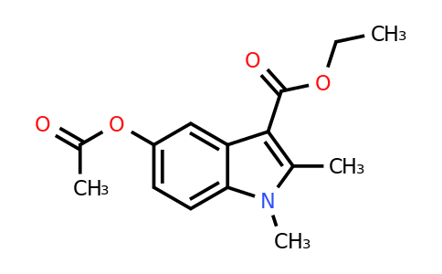40945-79-7 | Ethyl 5-acetyloxy-1,2-dimethylindole-3-carboxylate