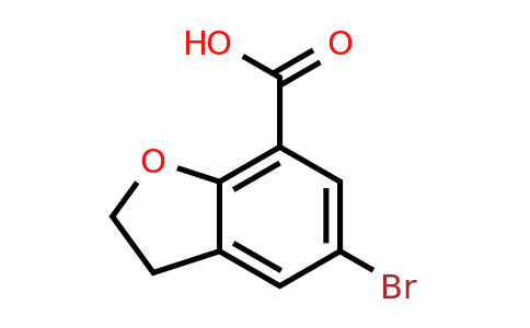 41177-72-4 | 5-Bromo-2,3-dihydrobenzofuran-7-carboxylic acid