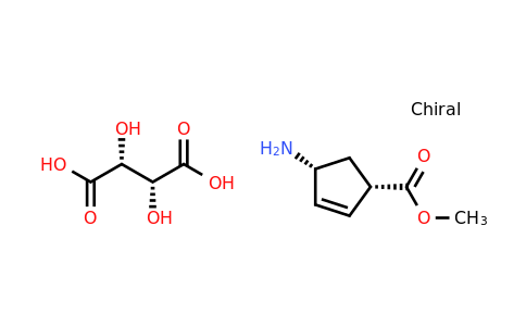 419563-22-7 | (1S,4R)-Methyl 4-aminocyclopent-2-enecarboxylate (2R,3R)-2,3-dihydroxysuccinate