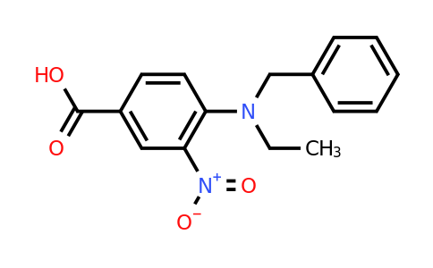 420116-63-8 | 4-(Benzyl(ethyl)amino)-3-nitrobenzoic acid