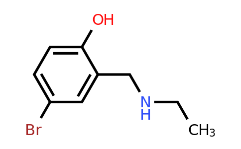 42313-78-0 | 4-Bromo-2-((ethylamino)methyl)phenol