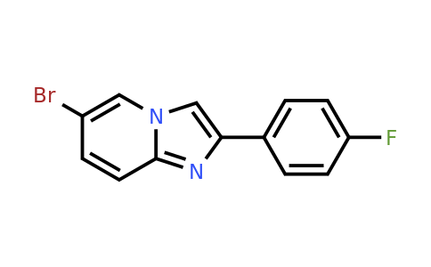 426825-66-3 | 6-Bromo-2-(4-Fluoro-Phenyl)-Imidazo[1,2-a]Pyridine